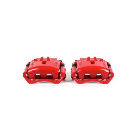 Power Stop 02-05 Ford Thunderbird Front Red Calipers w/Brackets - Pair