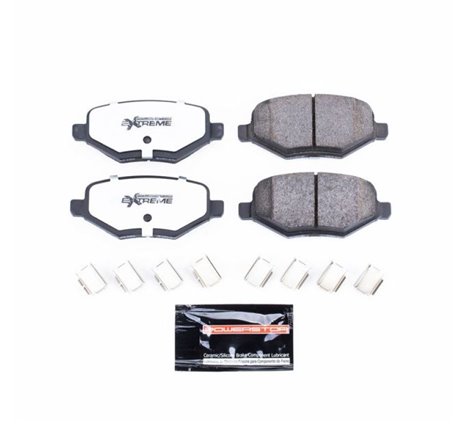 Power Stop 14-15 Ford Edge Rear Z36 Truck & Tow Brake Pads w/Hardware