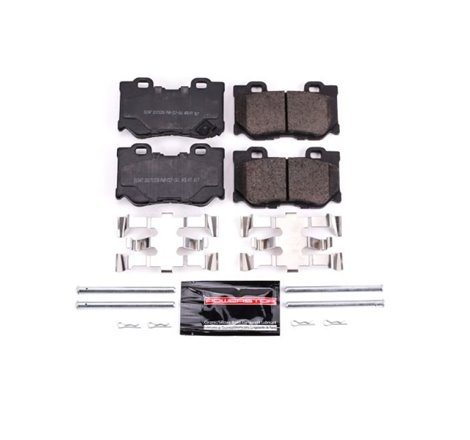Power Stop 09-13 Infiniti FX50 Rear Z23 Evolution Sport Brake Pads w/Hardware