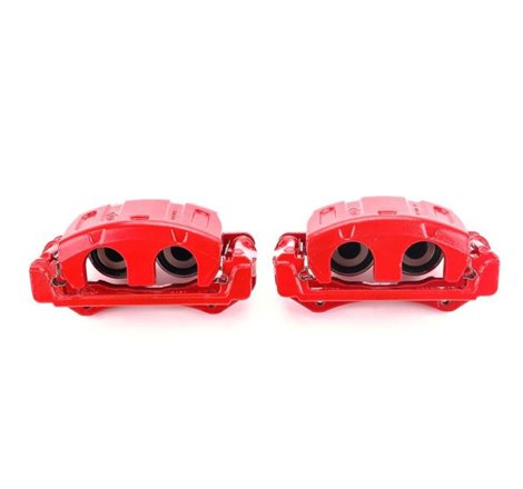 Power Stop 05-07 Ford Five Hundred Front Red Calipers w/Brackets - Pair