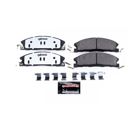 Power Stop 13-19 Ford Explorer Front Z36 Truck & Tow Brake Pads w/Hardware