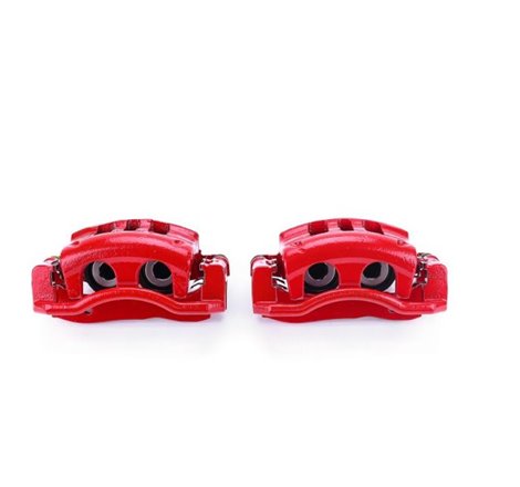 Power Stop 03-11 Ford Crown Victoria Front Red Calipers w/Brackets - Pair