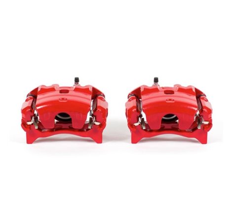 Power Stop 13-17 Nissan Altima Front Red Calipers w/Brackets - Pair