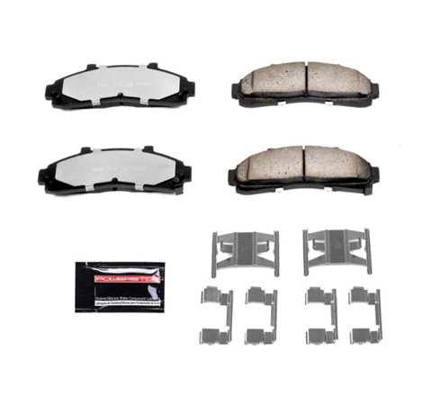 Power Stop 95-01 Ford Explorer Front Z36 Truck & Tow Brake Pads w/Hardware