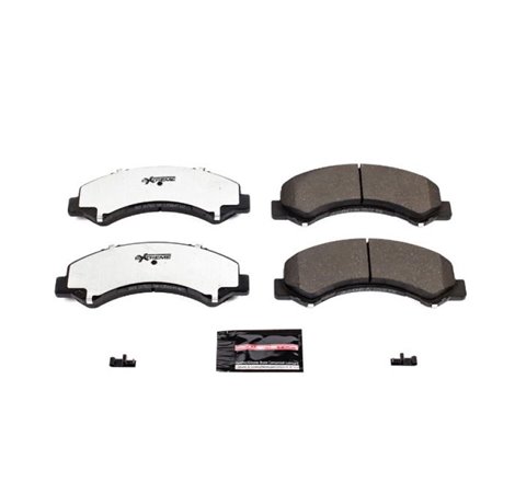 Power Stop 98-00 Chevrolet W3500 Tiltmaster Front Z36 Truck & Tow Brake Pads w/Hardware