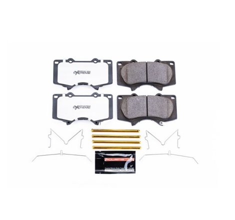 Power Stop 10-19 Toyota 4Runner Front Z36 Truck & Tow Brake Pads w/Hardware
