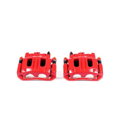 Power Stop 2003 Ford Explorer Sport Front Red Calipers w/Brackets - Pair