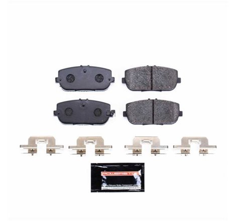 Power Stop 17-19 Fiat 124 Spider Rear Track Day Brake Pads