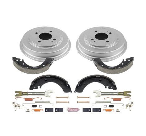 Power Stop 2001 Honda Civic Coupe Rear Autospecialty Drum Kit