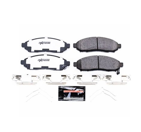 Power Stop 2015 Chevrolet City Express Front Z36 Truck & Tow Brake Pads w/Hardware