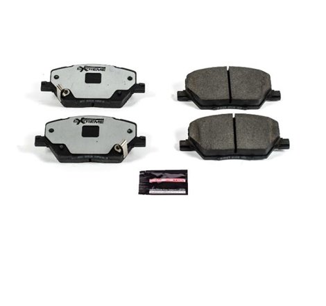 Power Stop 16-18 Fiat 500X Front Z36 Truck & Tow Brake Pads w/Hardware