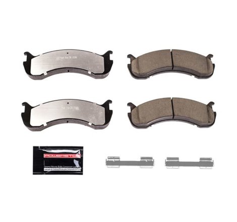 Power Stop 11-16 Ford F59 Front or Rear Z36 Truck & Tow Brake Pads w/Hardware