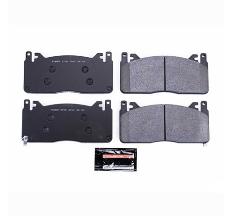 Power Stop 16-19 Ford Mustang Front Track Day Brake Pads