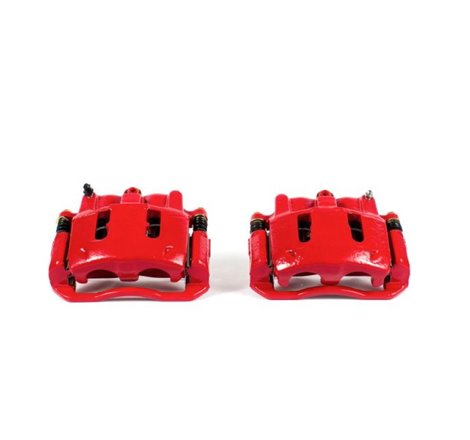 Power Stop 95-02 Ford Ranger Front Red Calipers w/Brackets - Pair