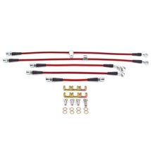 Power Stop 09-15 Cadillac CTS Front & Rear SS Braided Brake Hose Kit