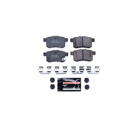 Power Stop 09-10 Acura TSX Rear Z23 Evolution Sport Brake Pads w/Hardware