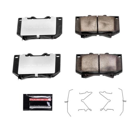 Power Stop 01-03 Toyota Sequoia Front Z36 Truck & Tow Brake Pads w/Hardware