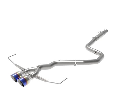 aFe Takeda Exhaust Cat-Back 19-20 Hyundai Veloster 304SS Blue Flame Dual Tips Exhaust