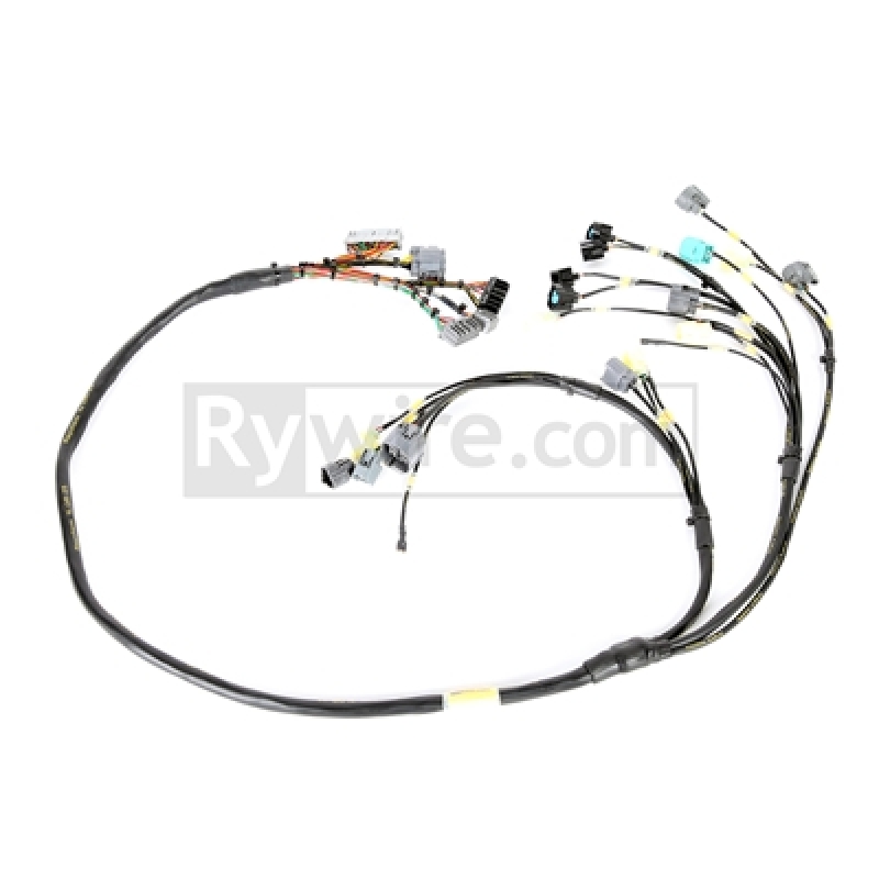 Rywire Honda B-Series Mil-Spec Eng Harness w/Quick Disconnect / OBD2 Dist/Inj/Alt & 92-95 ECU Plugs