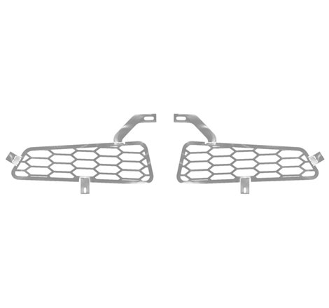 Putco 15-20 Ford F-150 Raptor - Hex Style - Polished SS Bumper Grille Inserts