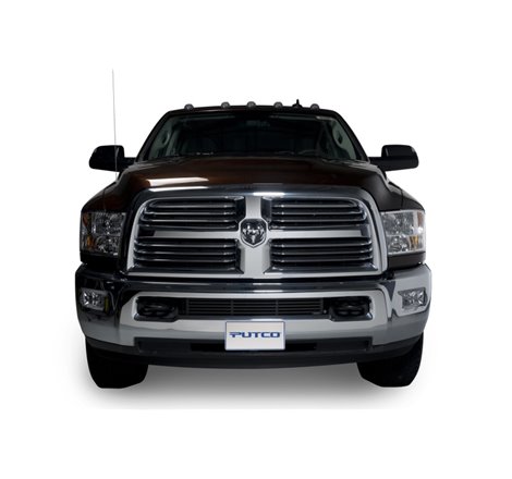 Putco 11-19 Ram HD - Stainless Steel - Bar Style Bumper Grille (BLACK) Bumper Grille Inserts