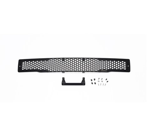 Putco 15-17 Ford F-150 - Stainless Steel Black Punch Design Bumper Grille Inserts