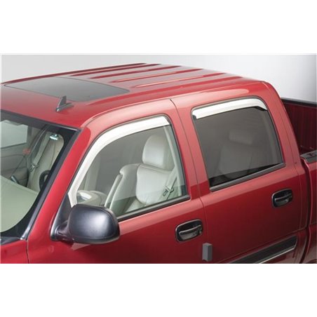 Putco 10-20 RAM 2500/3500 - Set of 2 (Fronts Only) - Excl Reg Cab Element Chrome Window Visors