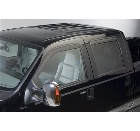 Putco 99-16 Ford SuperDuty Crew Cab (Set of 4) Element Tinted Window Visors