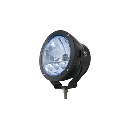 Putco HID Off Road Lamp w/3 LED DayTime Running Lights - 6in Black Housing w/ Blue Tinted Lens