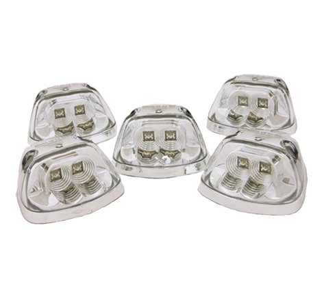 Putco 94-98 RAM - Clear - 5pc Kit (Amber) LED Roof Lamps (Replacement)