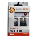 Putco LumaCore 3156 Red - Pair (x3 Strobe w/ Bright Stop)
