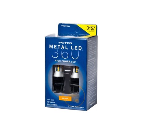 Putco 3157 - Amber Metal 360 LED