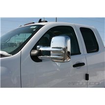 Putco 03-15 Chevrolet Silv - Towing Mirrors (w/o Turn Signals or Camera Sensors) Mirror Covers