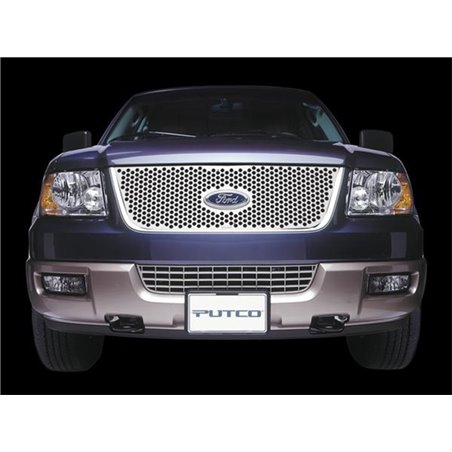 Putco 05-09 Ford Mustang GT Main Grille Punch Stainless Steel Grilles