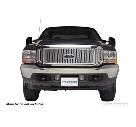Putco 99-04 Ford SuperDuty - Side Vents Only Punch Stainless Steel Grilles