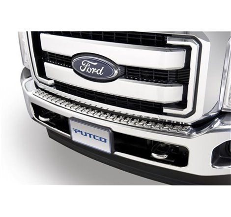 Putco 11-16 Ford SuperDuty - Front Bumper Cover Stainless Steel Bumper Covers