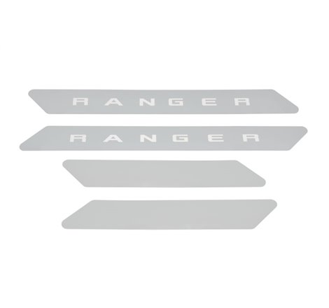 Putco 19-20 Ford Ranger SuperCrew - w/ RANGER Etching 4pcs SS Door Sills