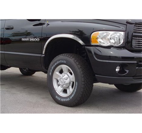 Putco 10-19 Ram 2500/3500 - Fits w/ and w/o Factory Fender Flares Stainless Steel Fender Trim