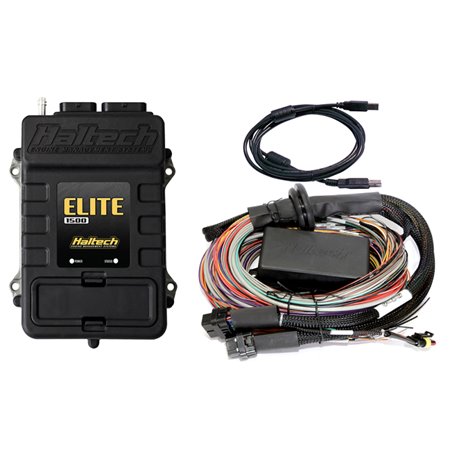 Haltech Elite 1500 16ft Premium Universal Wire-In Harness ECU Kit