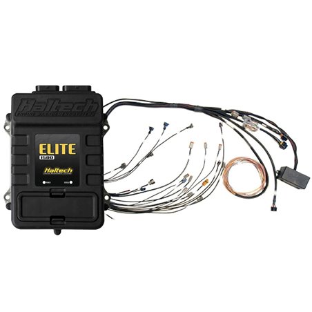 Haltech Elite 1500 Terminated Harness ECU Kit w/ 1G CAS/Square EV1 Injector Connectors