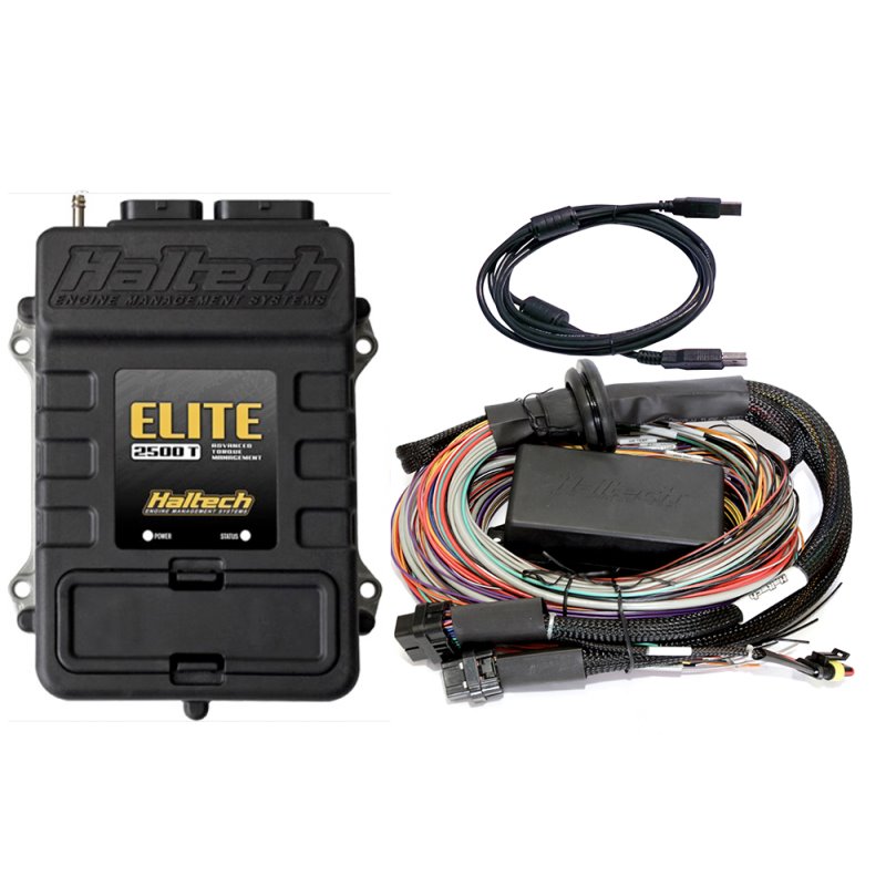 Haltech Elite 2500 Premium Universal Wire-In Harness ECU Kit
