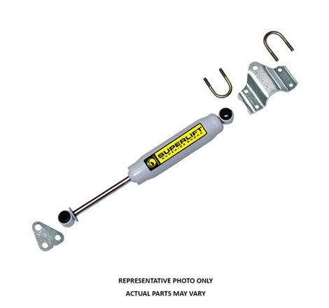Superlift GM 1500 w/ 6in Superlift Knuckle Kit Steering Stabilizer - SR