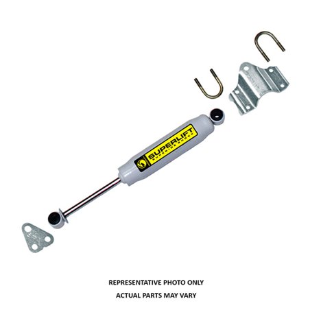 Superlift GM 1500 w/ 6in Superlift Knuckle Kit Steering Stabilizer - SR