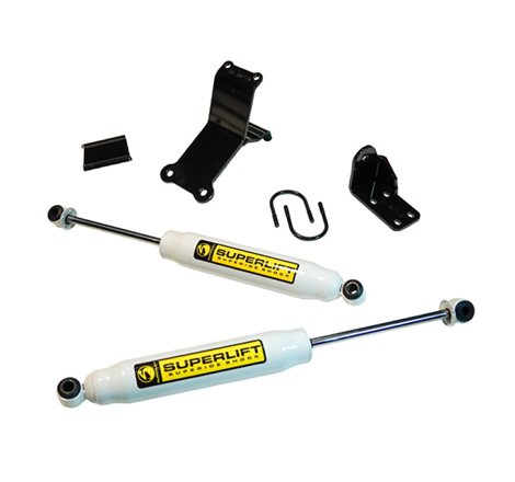 Superlift 14-18 Ram 2500 & 13-18 3500 w/ SR Cylinders High Clearance Dual Steering Stabilizer Kit