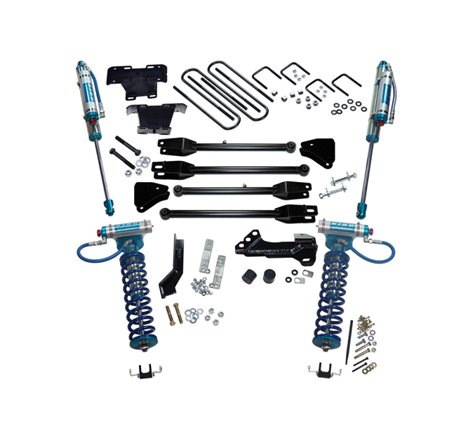 Superlift 17-19 Ford F-250 SD 4WD 4in Lift Kit w/4-Link King Front Coilovers/Rear Reservoir Shocks