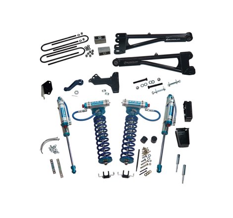Superlift 05-07 Ford F-250/F-350 SD 4WD 6in Lift Kit w/Repl Radius Arms & King Coilovers Rear Shocks