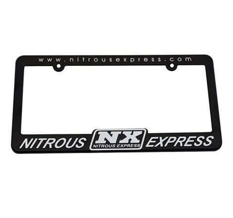 Nitrous Express License Plate Frame