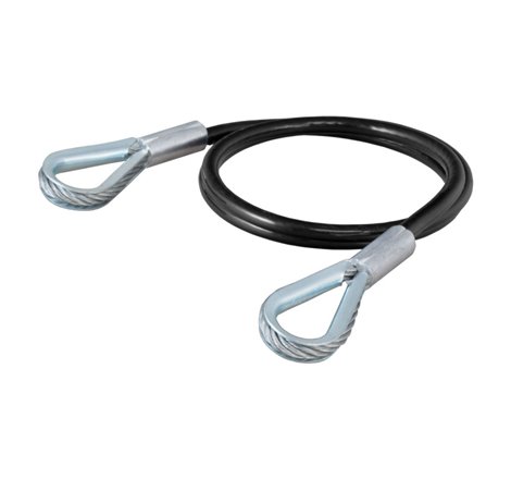 Curt Tow Bar Replacement Safety Cables 36in x 1/4in Diameter (3500lbs)