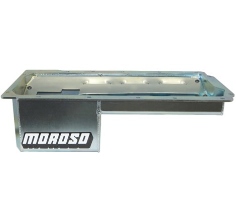 Moroso Dart LS Next Swap (w/Aluminum Spacers) Wet Sump 7qt 6in Baffled Steel Oil Pan