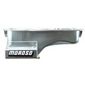 Moroso Ford 351W (w/Front Sump) Kicked Out Wet Sump 7qt 8in Steel Oil Pan
